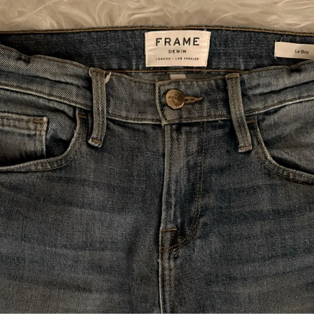 Frame Denim ‘Le Boy’ Jean in Valle Blvd Size 25